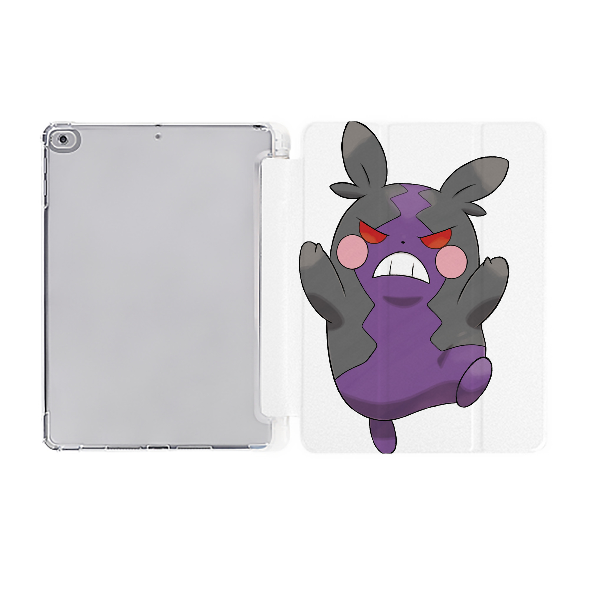 （画像用） ポケットモンスター Pokémon IPad ケース ペン収納付き 三つ折りスタンド PUレザー×シリコン 対応機種9.5/10.5/10.9インチ